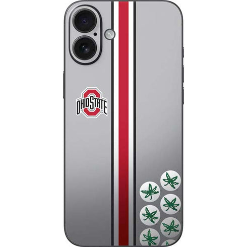 Ohio State University Buckeyes iPhone 16 Plus Skin